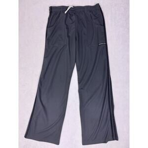 Gold’s Gym Track Pants Men’s Small Black Baggy Athletic Joggers Wide Leg